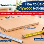 Plywood Notional Area Formula