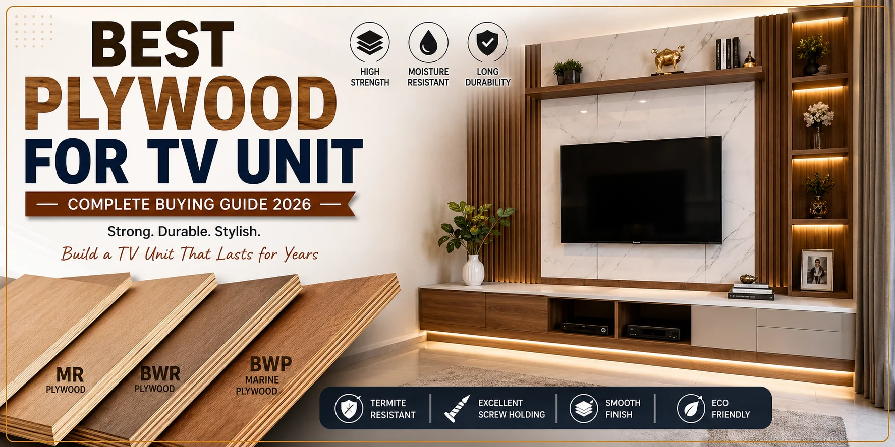 Best Plywood for TV Unit