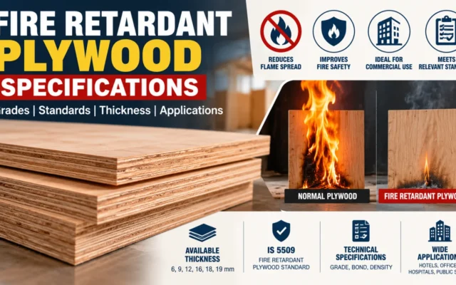 Fire Retardant Plywood Specifications: Grades, Standards, Thickness and Applications - fire retardant plywood specifications