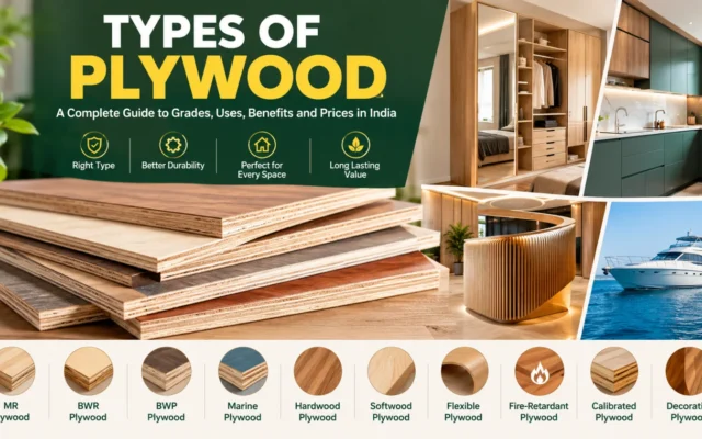 Types of Plywood: A Complete Guide to Grades, Uses, Benefits and Prices in India - Types of Plywood